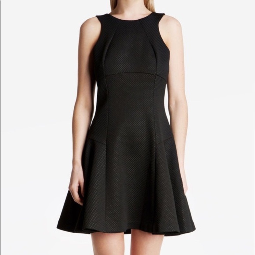 Ted Baker Cidia Skater Skirt black flare Sleeveless Dress size 1 XS NWT - Picture 7 of 10